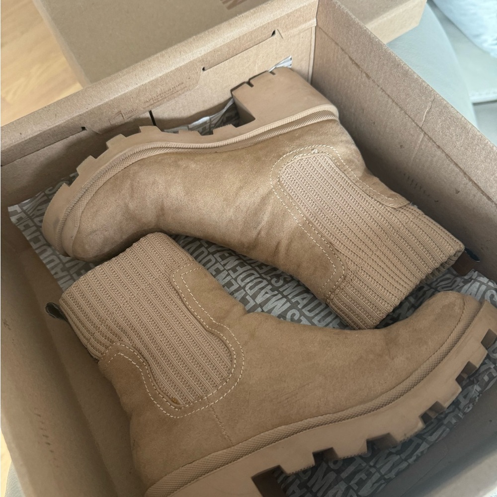 brown booties